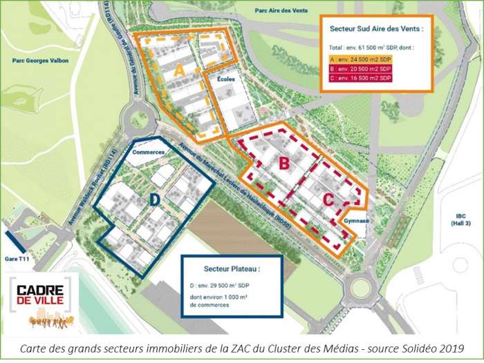 JOP 2024 / Le Bourget : La Solidéo retient cinq candidats pour réaliser le Village des médias